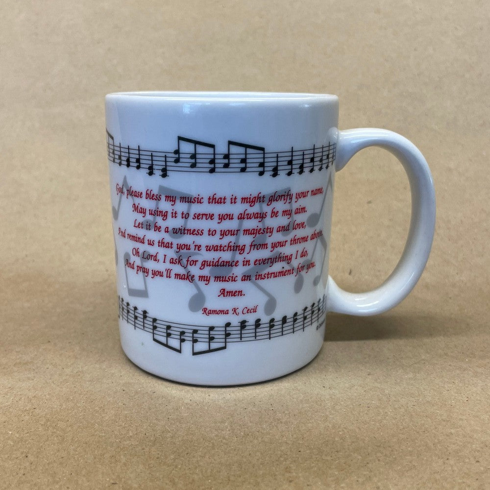 Musician's Prayer Mug